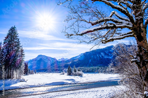 karwendel mountains photo