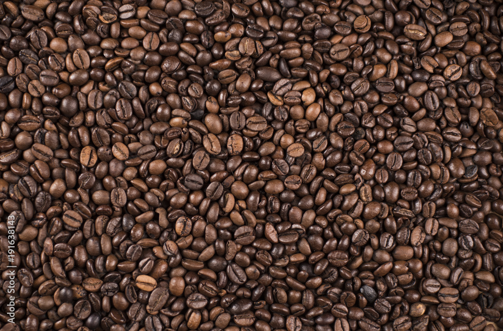 roasted coffee beans, can be used as a background roasted coffee beans, can be used as a background