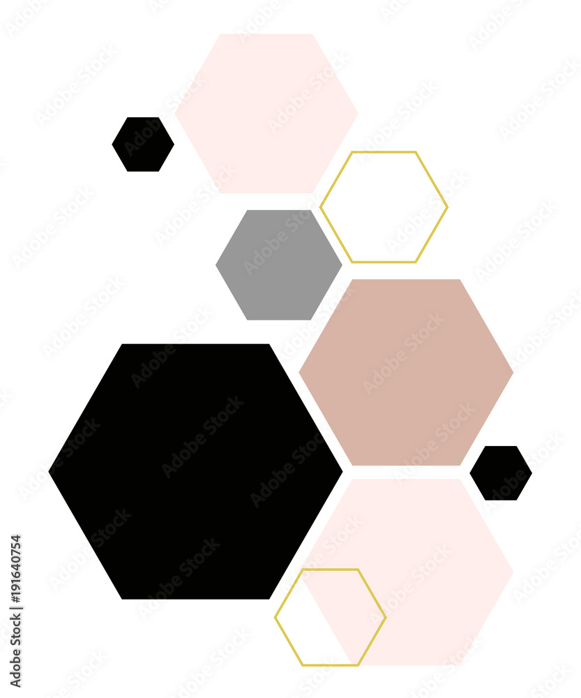 illustration of geometric shapes illustration of geometric shapes