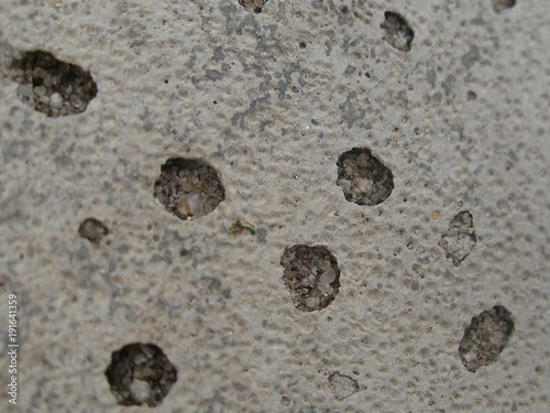 close-up of a concrete texture