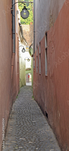 Strada Sforii in Brasov, Romania