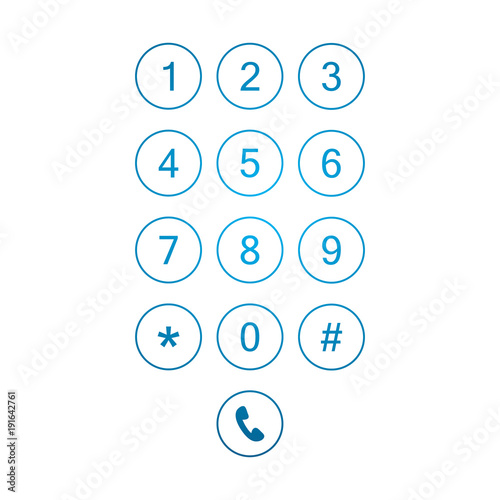 Keyboard icon set