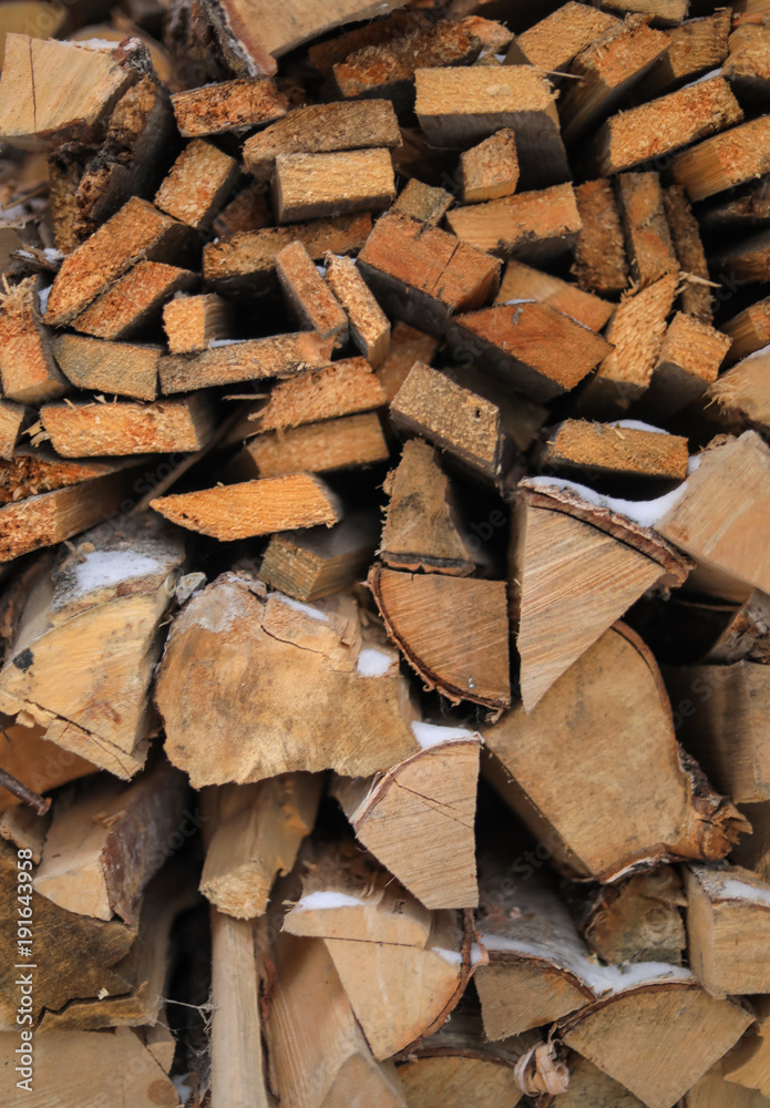 background wood Board texture cut firewood for the winter background wood Board texture cut firewood for the winter
