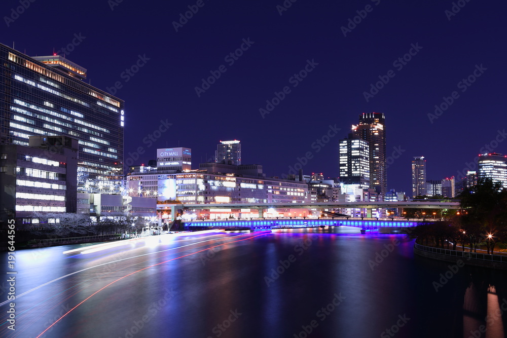 Osaka night view