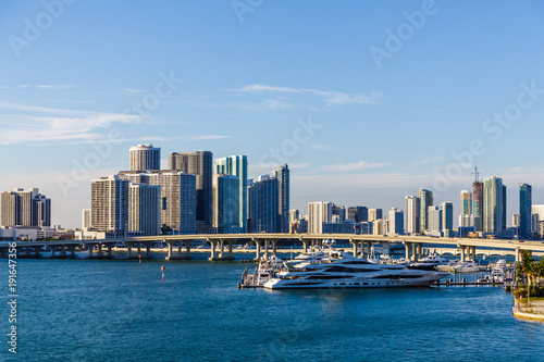 Yacht Docked at Miami © dbvirago
