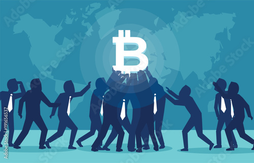 People craving for bitcoin currency