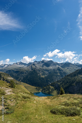 Adamello with Camp Lake (Lago di Campo) - Trento Italy