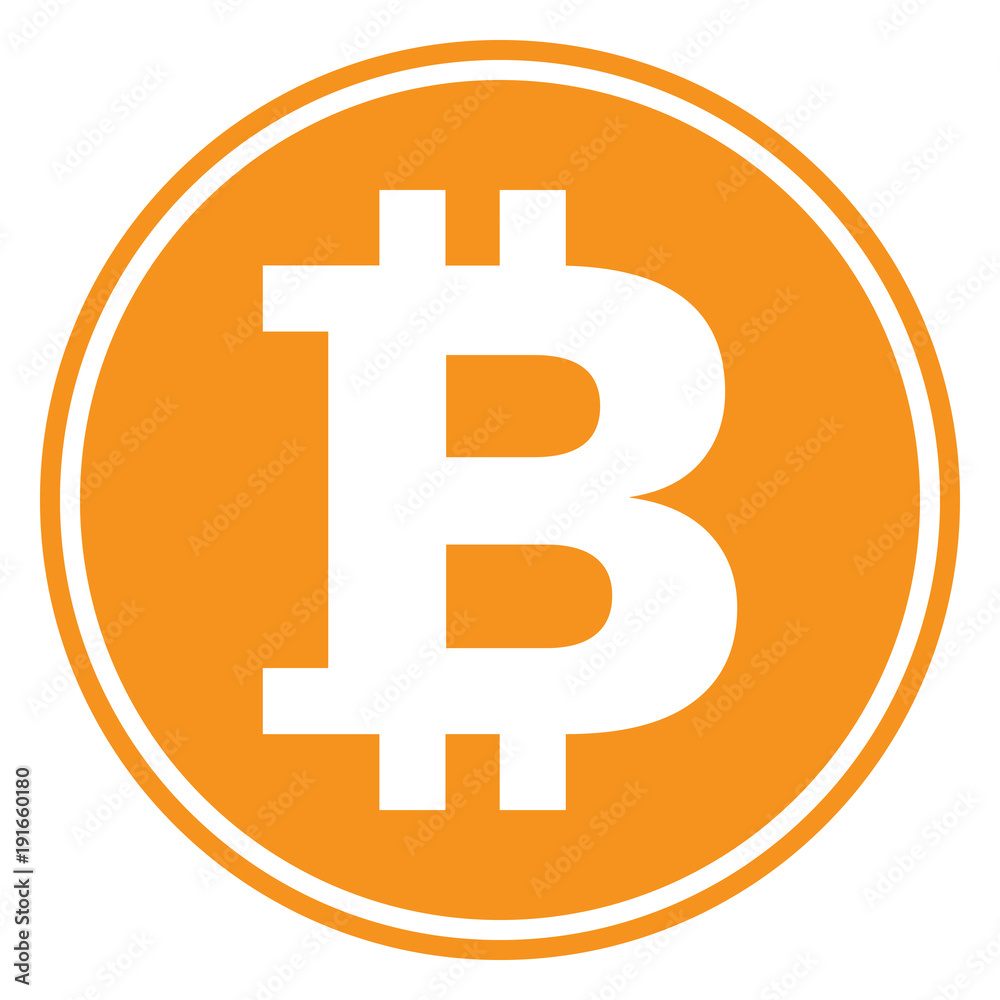 Bitcoin gold symbol in circle. Vector icon. Bitcoin gold symbol in circle. Vector icon.