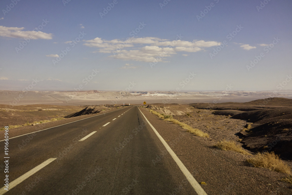 Atacama Desert Road
