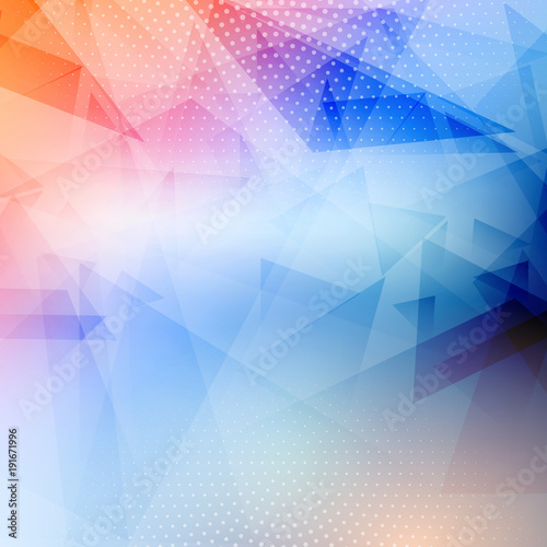 Abstract low poly background