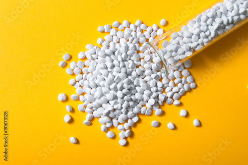 Vászonkép Plastic pellets