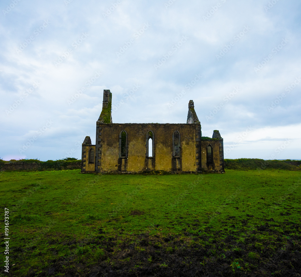 church ruins on Inishmore