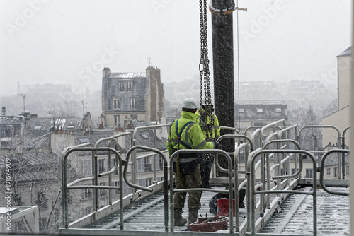Quartier Montparnasse à Paris