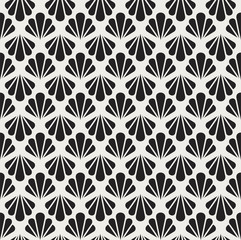 Wandcirkels Bloemenprints patronen Vintage art deco sierpatroon  © daniela