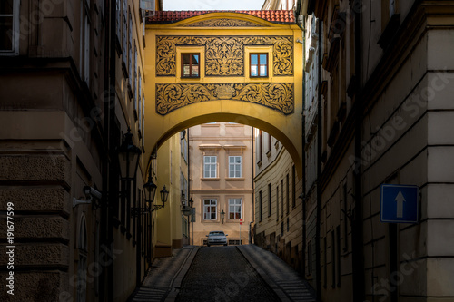 Wall Mural A hidden gem near Prague's city center.