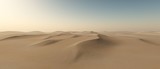 Desert of sand, panorama
