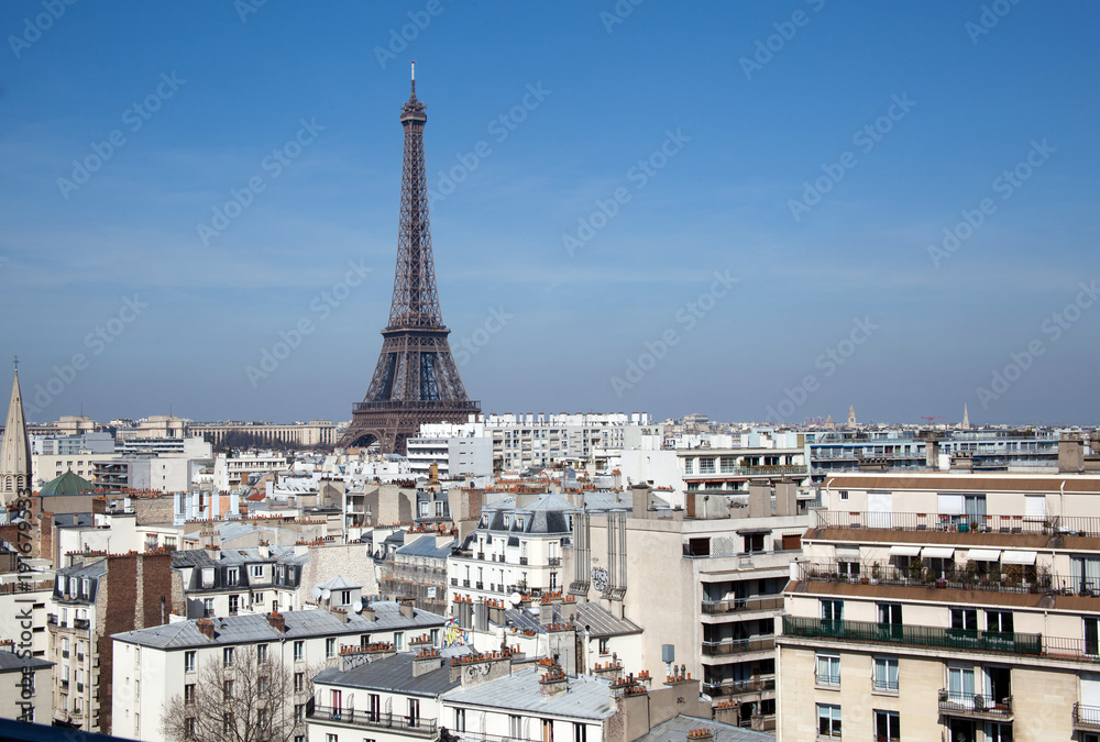 Vue de la Tour Eiffel