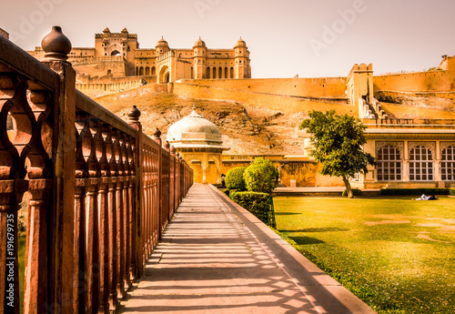 Amer Fort is a fort located in Amer, Rajasthan, India. 