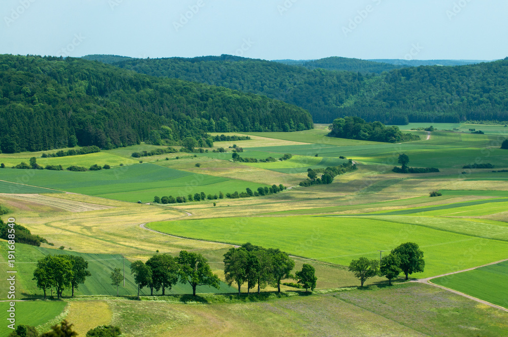 Landschaft auf der Schwäbischen Alb