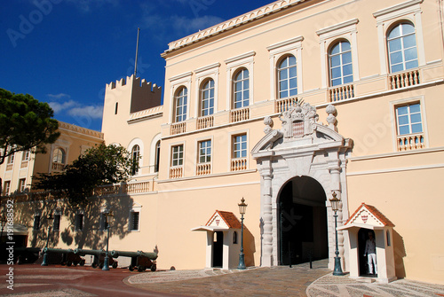 Prince's Palace of Monaco, palace guard photo