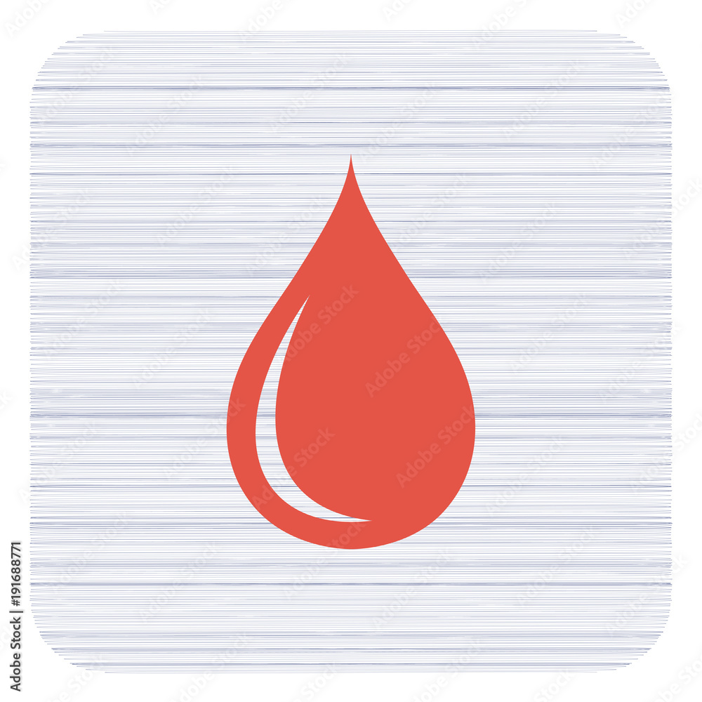 Fototapeta premium Water drop icon