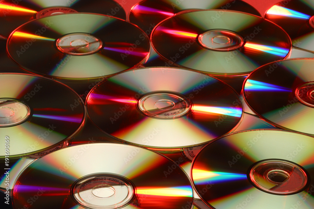 Colourful refraction effects on Compact Discs Colourful refraction effects on Compact Discs