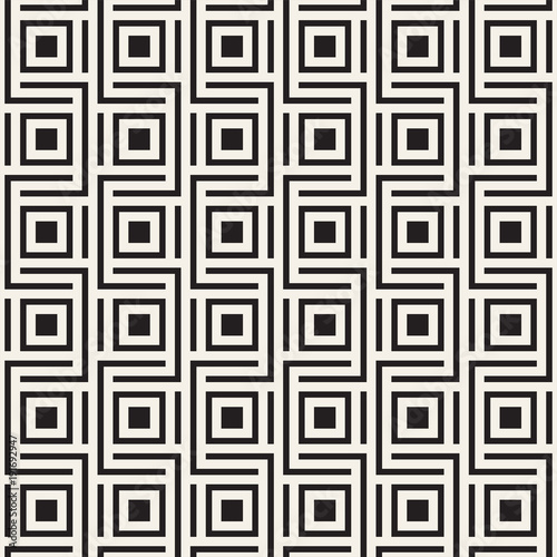 Vector seamless lattice pattern. Modern stylish texture with monochrome trellis. Repeating geometric grid. Simple design background.