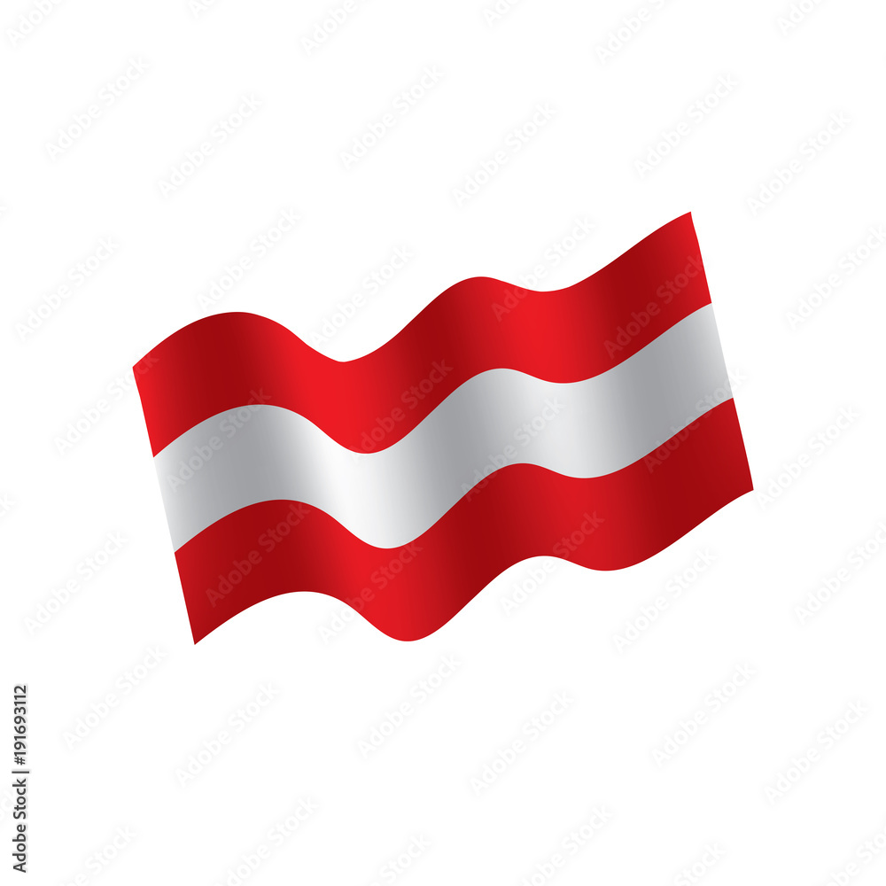Austria flag, vector illustration Austria flag, vector illustration