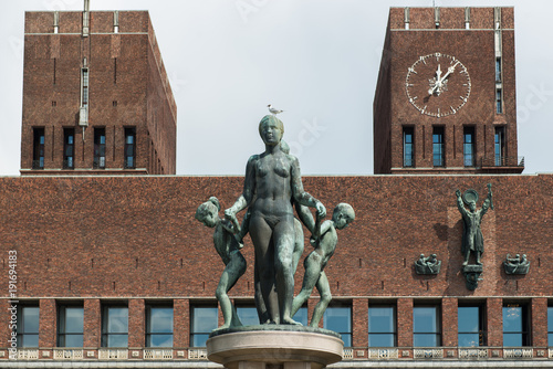 Photography Rathaus in Oslo, Norwegen