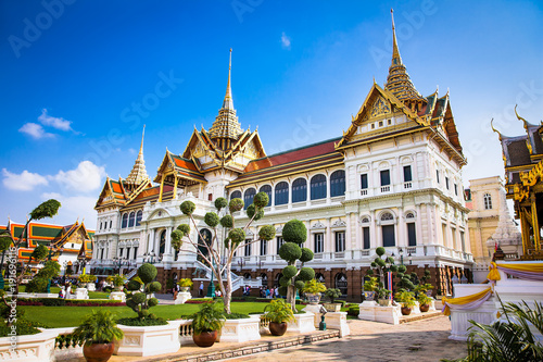 Photography Grand Palace in Phra Nakhon, Bangkok, Thailand.
