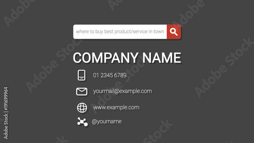 Web Search Bar Title 2