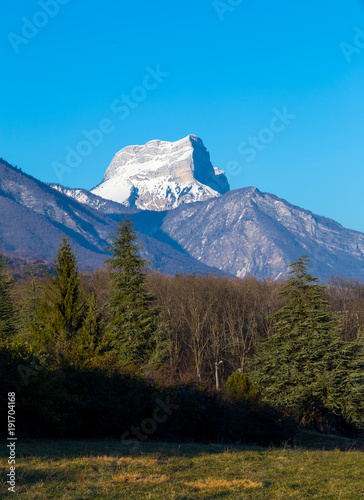 Dent de Crolles enneigée