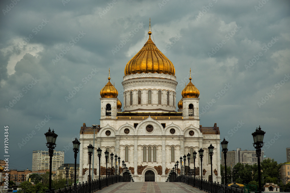 The Cathedral of Christ the Savior in Moscow