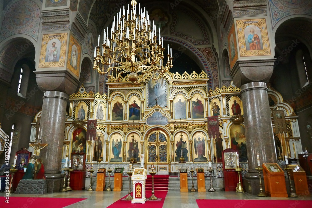 Obraz premium Uspenski-Kathedrale in Helsinki, Finnland