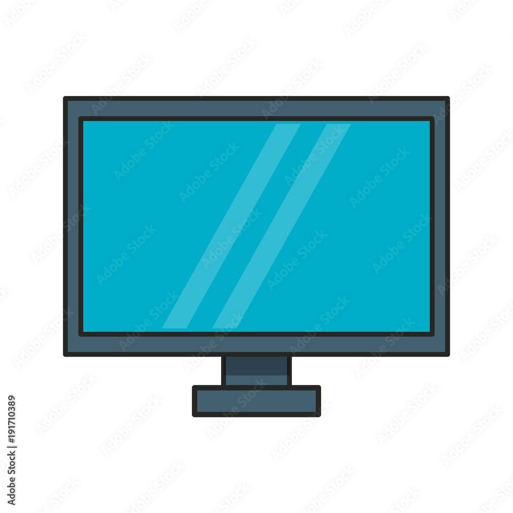 Computer screen technology icon vector illustration graphic design Computer screen technology icon vector illustration graphic design