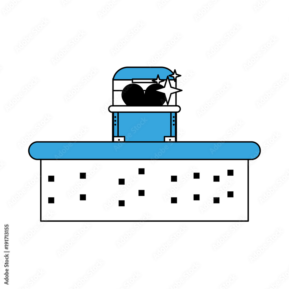 Pixelated game scenery icon vector illustration graphic design Pixelated game scenery icon vector illustration graphic design