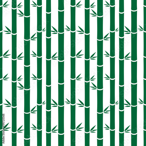 vector bamboo seamless pattern © twelve.std