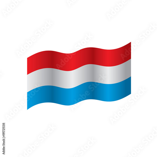 Netherlands flag, vector illustration