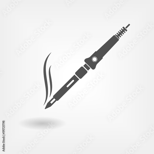 Soldering iron icon