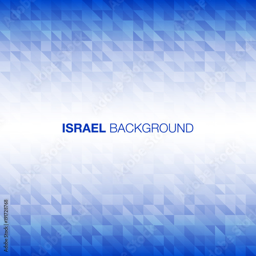 Abstract Background using Israel flag colors