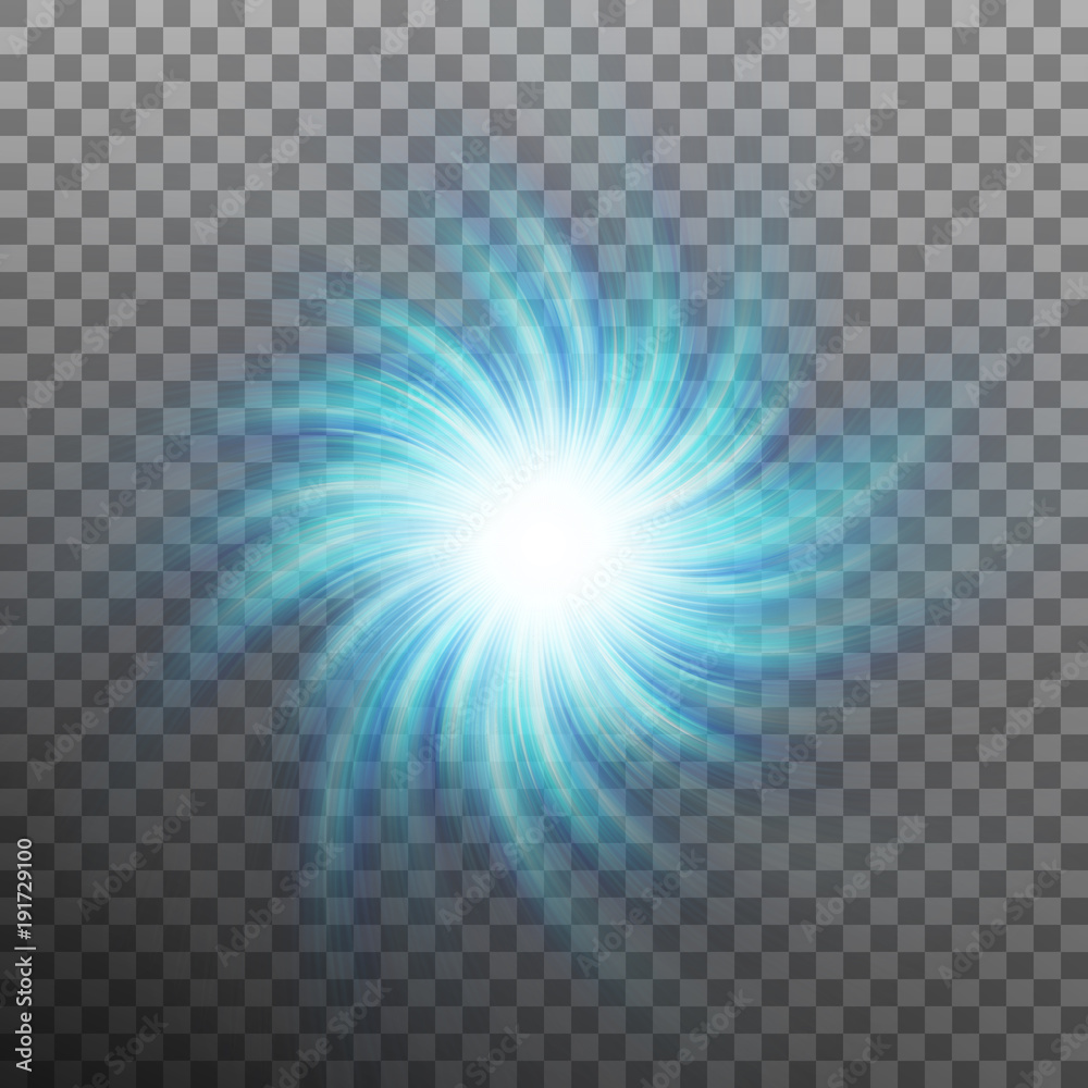 Effect of star with flare light with transparency. Transparent background only in EPS 10 Effect of star with flare light with transparency. Transparent background only in EPS 10