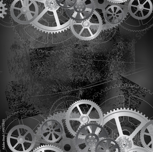 grunge gears white-black 00