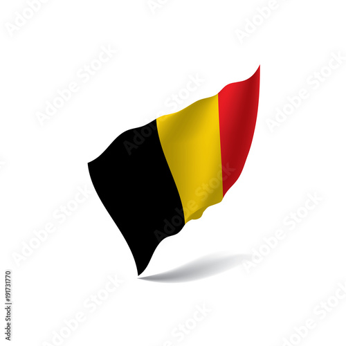 Flag of Belgium, Vector illustration