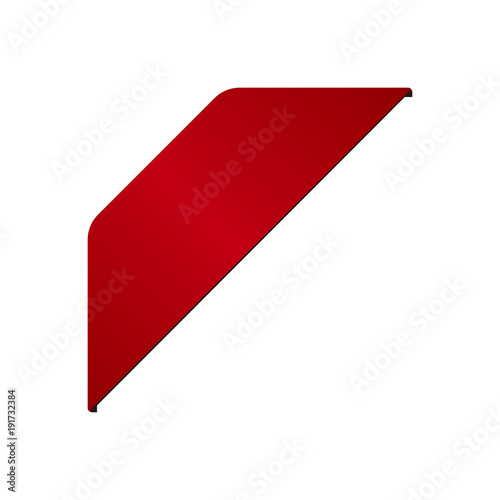 red corner ribbon Free Download red corner ribbon - GFXLoad