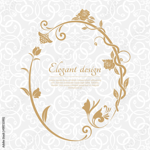 Circular arabic pattern