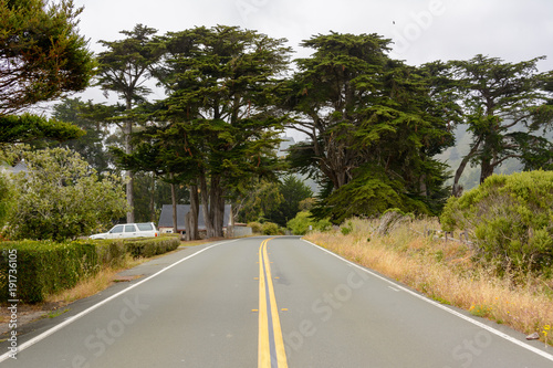 California road. USA