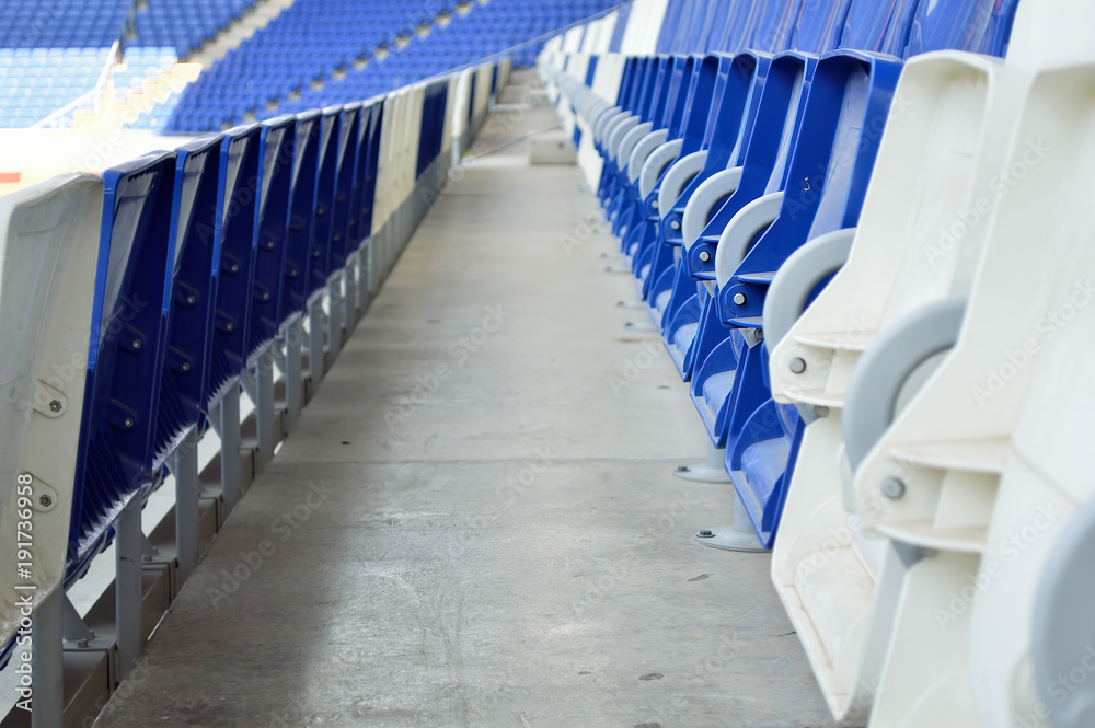 Naklejka premium seats at stadium