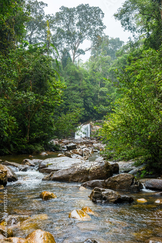 Waterfall in Sinharaja rainforest © Anna