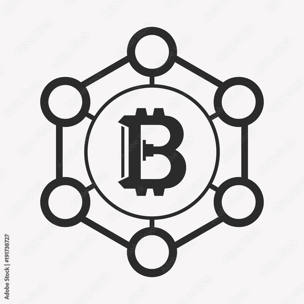 Bitcoin symbol template. Cryptocurrency badge. Bitcoin symbol template. Cryptocurrency badge.