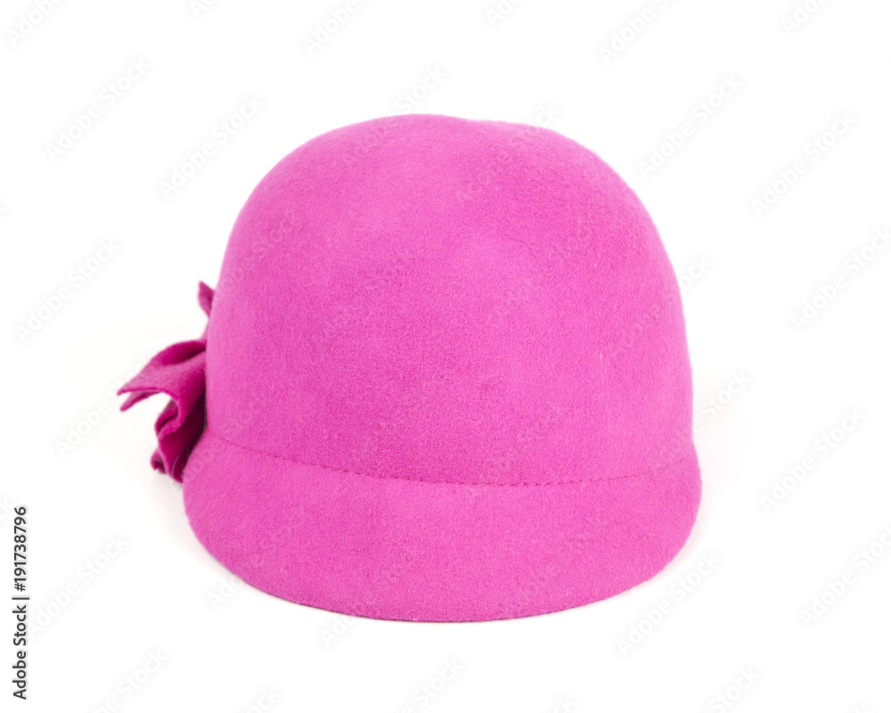 Fototapeta premium Winter hat isolated on white background